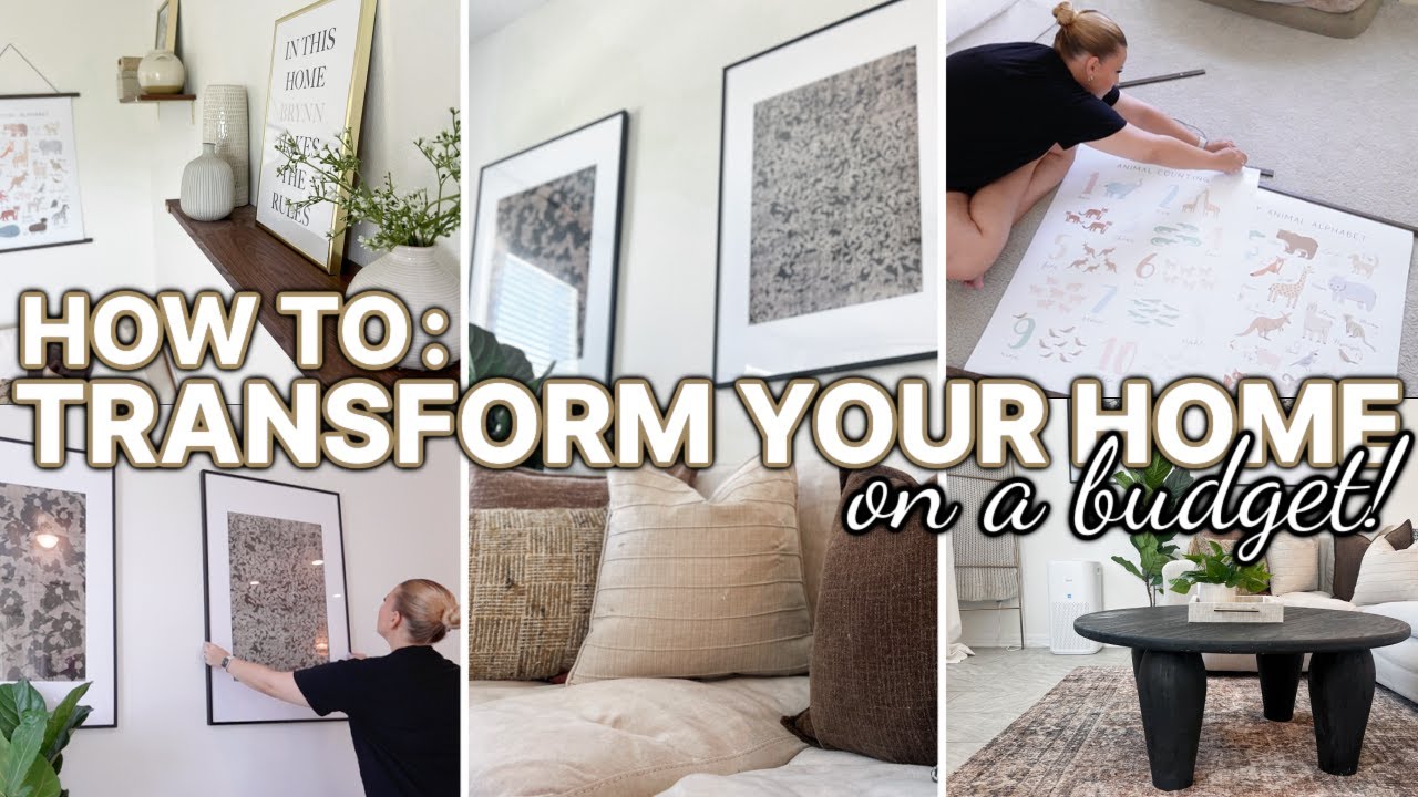 DIY budget home decor
